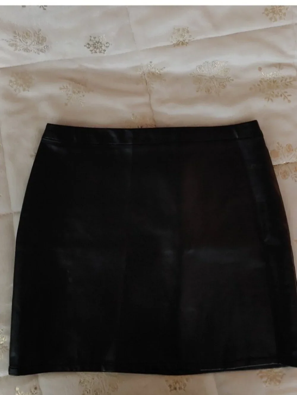 Mini skirt.